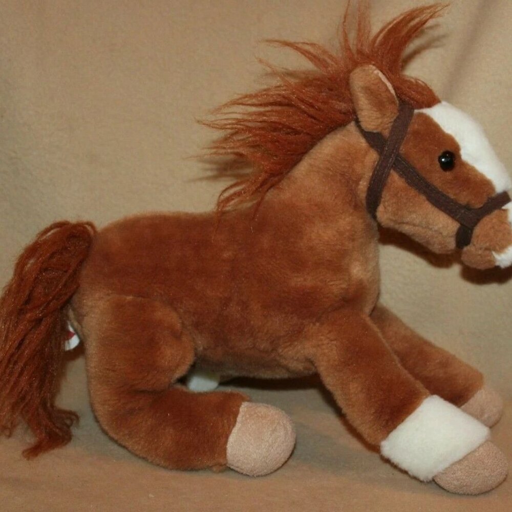 WELLS FARGO LEGENDARY PONY HORSE PLUSH STUFFED ANIMAL MACK 2012